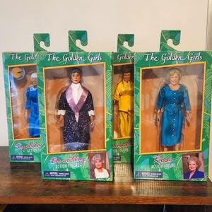 4 GOLDEN GIRLS ACTION FIGURES